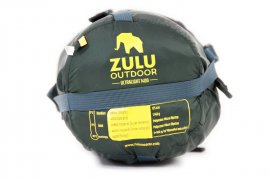 Slaapzak Zulu Ultralight 1400 185cm zwart