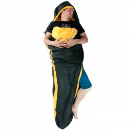 Slaapzak Zulu Ultralight 900 185cm zwart