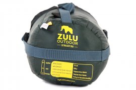 Slaapzak Zulu Ultralight 900 185cm zwart