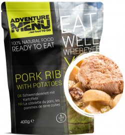 Menu III – Varkensrib + Wilde kip Adventure Menu