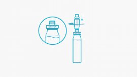 Fles Sawyer S1 Foam Filter