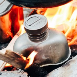 Titanium kookset Keith Canteen Mess Kit