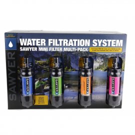 Waterfilter Sawyer SP128 Mini Color Multipack 4ks