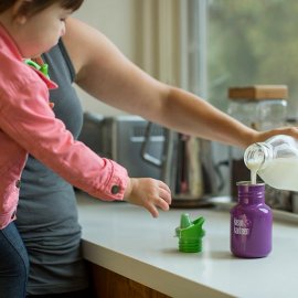 Kinderfles Klean Kanteen Sippy 355ml roestvrij staal