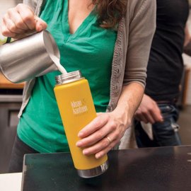 Thermosfles Klean Kanteen Wide Loop 592ml roestvrij staal