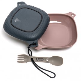 Eetset UCO Mess Kit 4-delig grijs