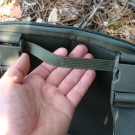 Hrudní tas Jubö Front Bag Survival zwart