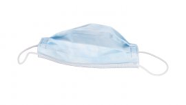 Wegwerpmondkapje blauw
