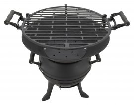 Houtskoolgrill gietijzer Cattara Brindisi 35cm