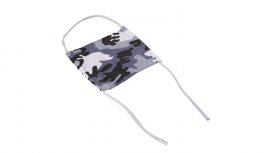 Mondkapje katoen winter Camo vierkant