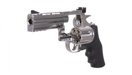 Luchtrevolver ASG Dan Wesson 715 4" silver diabolo
