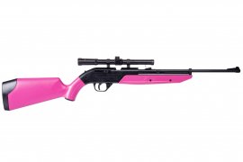 Luchtbuks Crosman Pumpmaster 760 SET 4,5mm roze