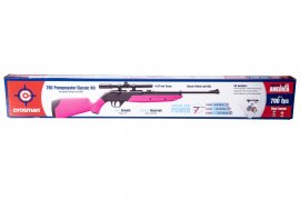 Luchtbuks Crosman Pumpmaster 760 SET 4,5mm roze