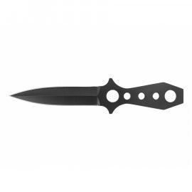 Vrhací mes Fox Outdoor 22,5cm met etui, zwart