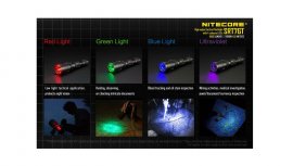 Tactische zaklamp Nitecore SRT7GT
