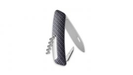 Zwitserse zakmes Swiza D01 Allmatt Carbon