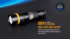 Duik LED-zaklamp Fenix SD11