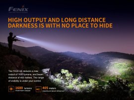 Tactische zaklamp Fenix TK22 Ultimate Edition