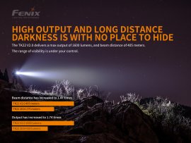 Tactische zaklamp Fenix TK22 V2.0