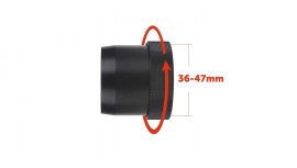 Snelsluitklem voor PARD NV007V en NV007A (36mm - 47mm)