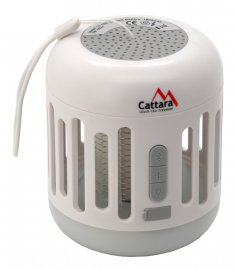 Zaklamp MUSIC CAGE Bluetooth oplaadbaar + UV insectenvanger