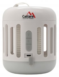 Zaklamp MUSIC CAGE Bluetooth oplaadbaar + UV insectenvanger