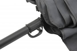 Opvouwbare parasol TERST 180cm grijs