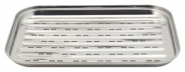Grillbakje rvs 34 x 24cm