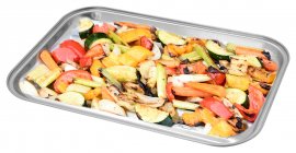 Grillbakje rvs 34 x 24cm