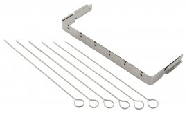 Grillset voor spiesen 6 stuks