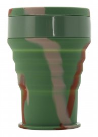 Silikonen opvouwbare beker ARMY 350ml