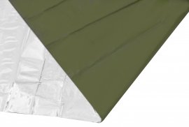 Isothermische folie SOS groen 210x130cm