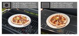 Ronde grillplaat PIZZA (voor grills ROYAL CLASSIC en ROYAL GRANDE)