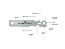 Reinigingsset voor AK-47 (SA vz. 58) Real Avid Gun Boss AK47 Cleaning Kit