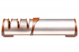 Keukenmessenslijper Taidea Deluxe zilver