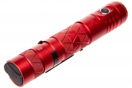Zaklamp Wuben E12R rood