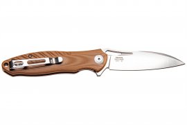 Vouwmes Ganzo Firebird FH71 bruin