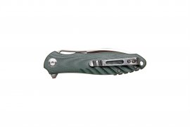 Vouwmes Ganzo Firebird FH71 bruin-groen
