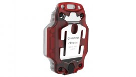 Multifunctionele zaklamp Armytek Crystal - rood