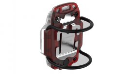 Multifunctionele zaklamp Armytek Crystal - rood