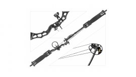 Boog Poe Lang Predator III 35-65lb zwart