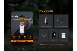 Oplaadbare zaklamp Fenix E-LITE