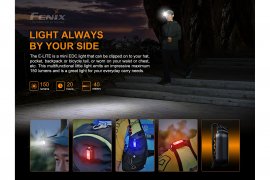 Oplaadbare zaklamp Fenix E-LITE