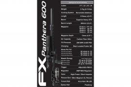 Luchtbuks FX Panthera 600 5,5mm