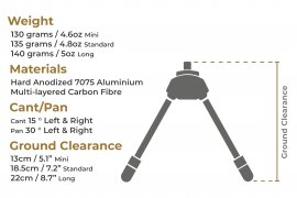 Bipod Spartan Javelin Lite Standard