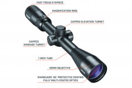Richtkijker Bushnell Legend 3-9x40mm SFP Multi-X Illuminated MOA