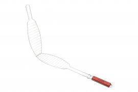Grillrooster Fish 35x13cm