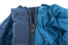 Slaapzak Pinguin Mistral Junior PFM 150cm groen rechts