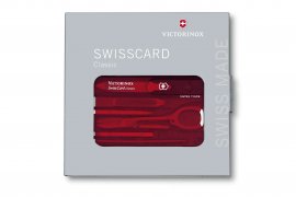 Kaart Victorinox Swiss Card Classic Rood