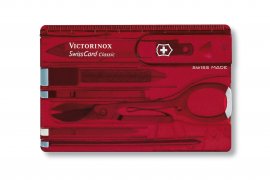 Kaart Victorinox Swiss Card Classic Rood